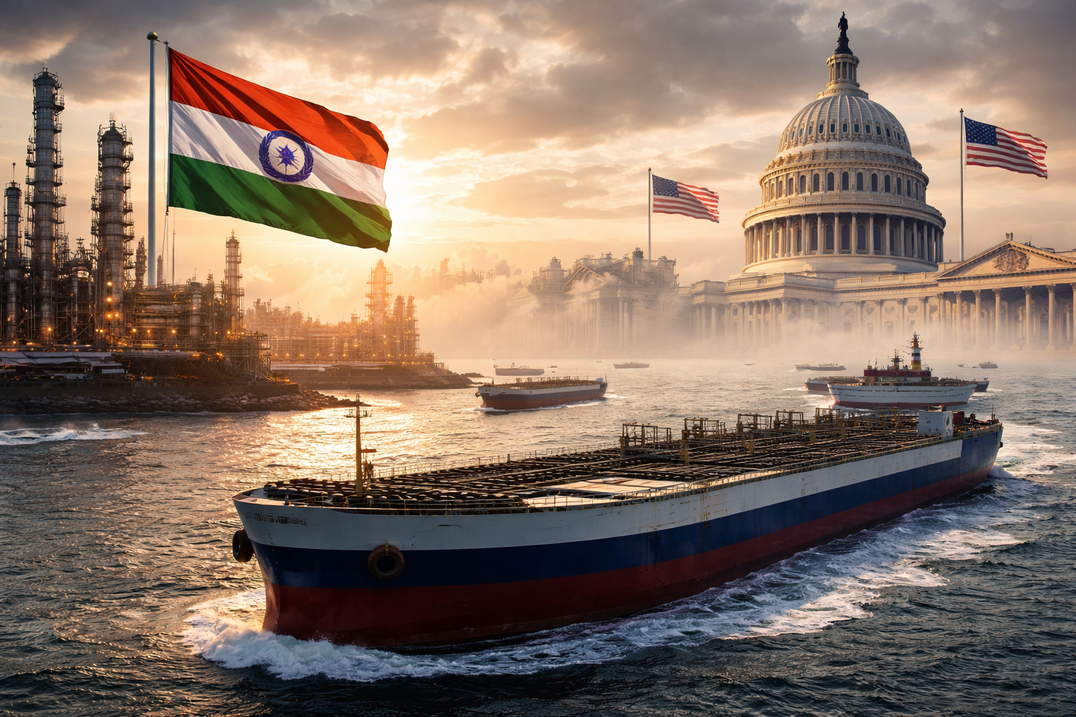US India 30 Day Waiver Russian Oil Global Energy Crisis